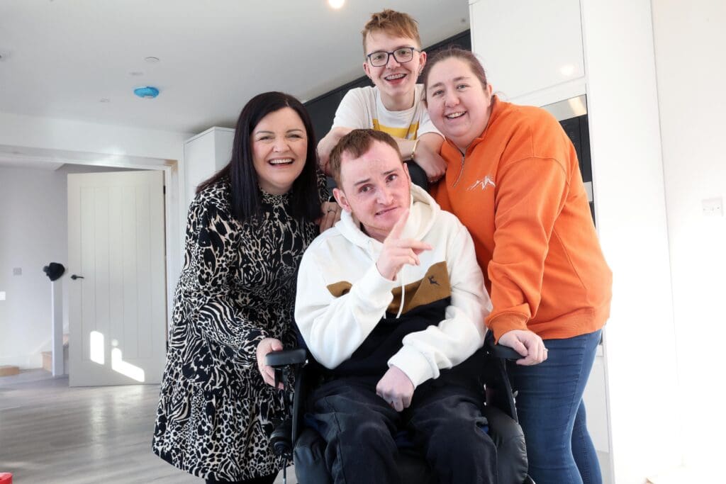 Mum thanks Self Build Wales for “dream home” for her and her disabled son