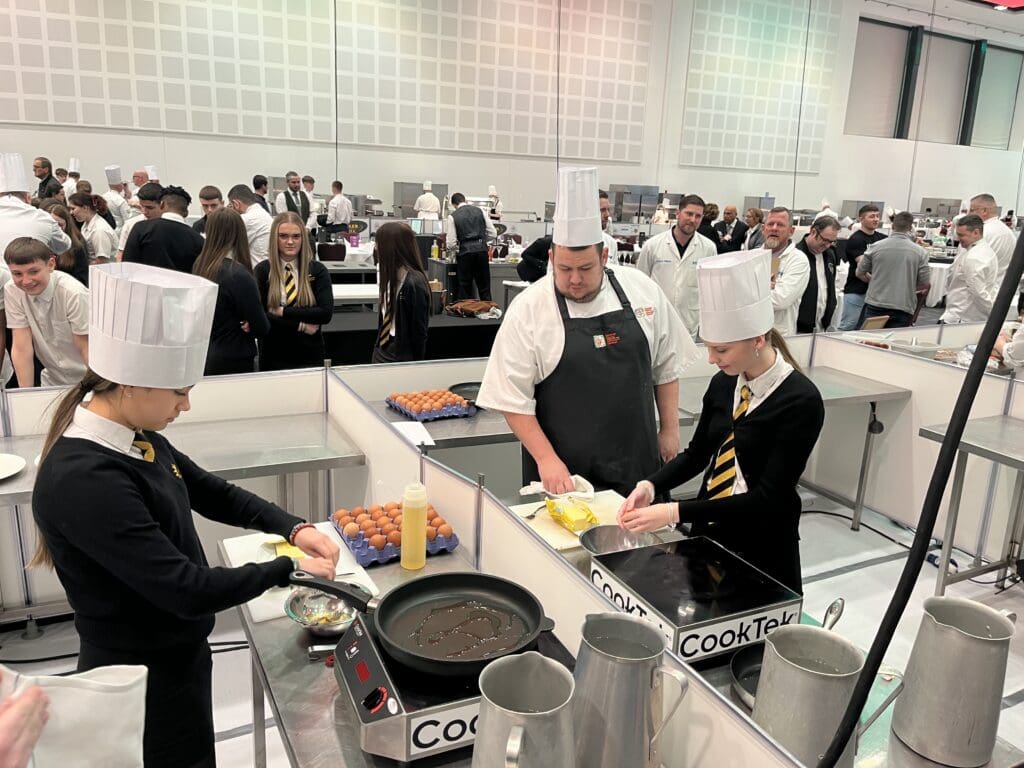 Pupils get a taste of careers in food and drink at Welsh International Culinary Championships