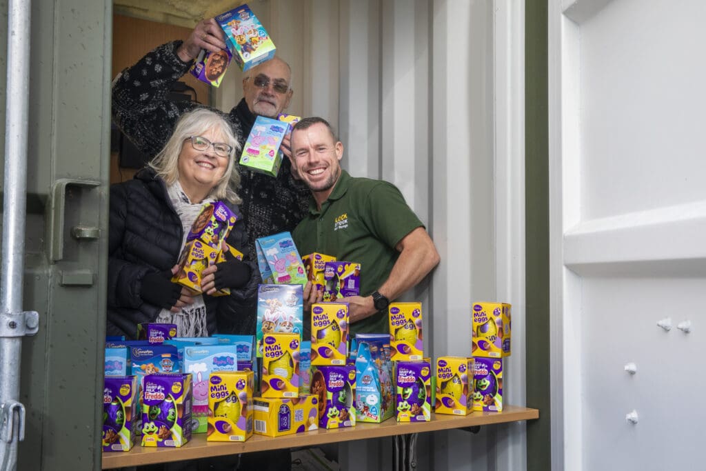 Hummingbird group wings its way out with a delivery of Easter Eggs