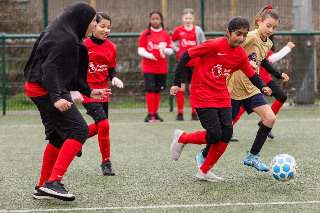 Newport Live host second Primary School girls football league festival
