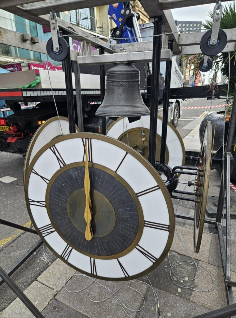 Cardiff’s Pierhead Clock restored to its former glory