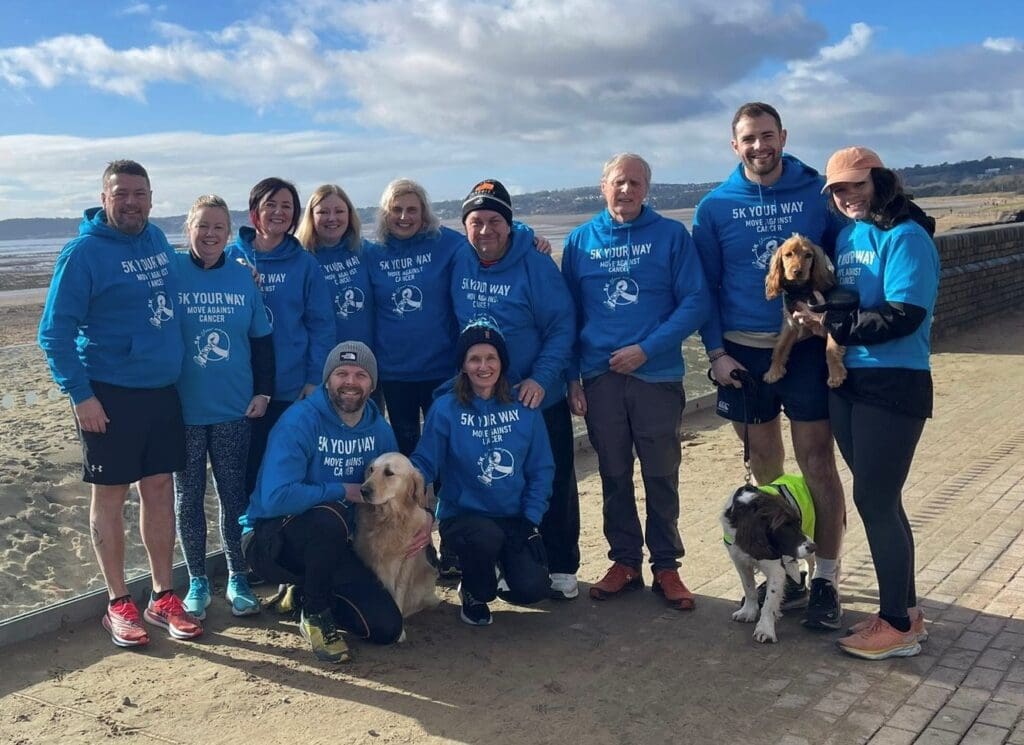 Cancer centre patients and staff do 5k their way to promote health benefits