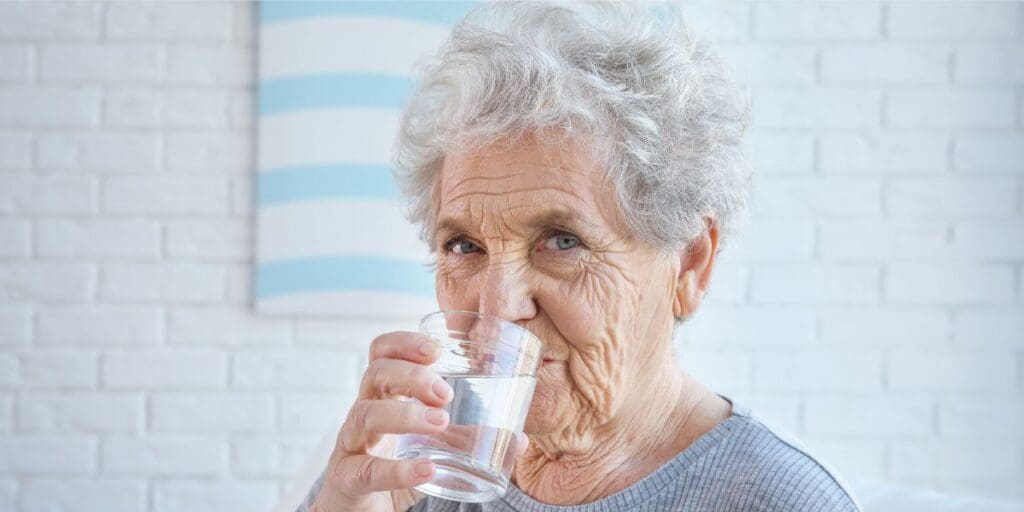 Dehydration can lead to severe health problems for people with dementia in Wales
