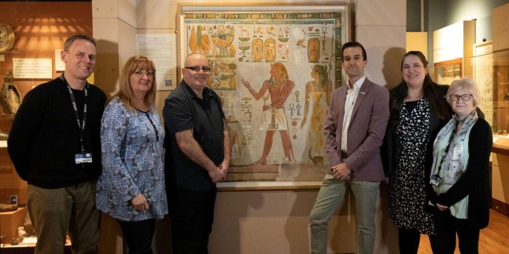 Archaeologist Howard Carter’s artwork now on display at The Egypt Centre