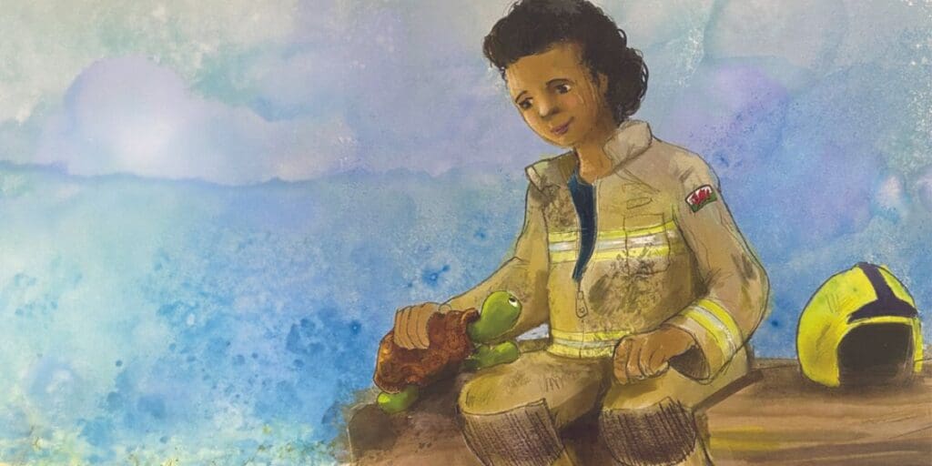 South Wales Fire and Rescue Service launch book writing project