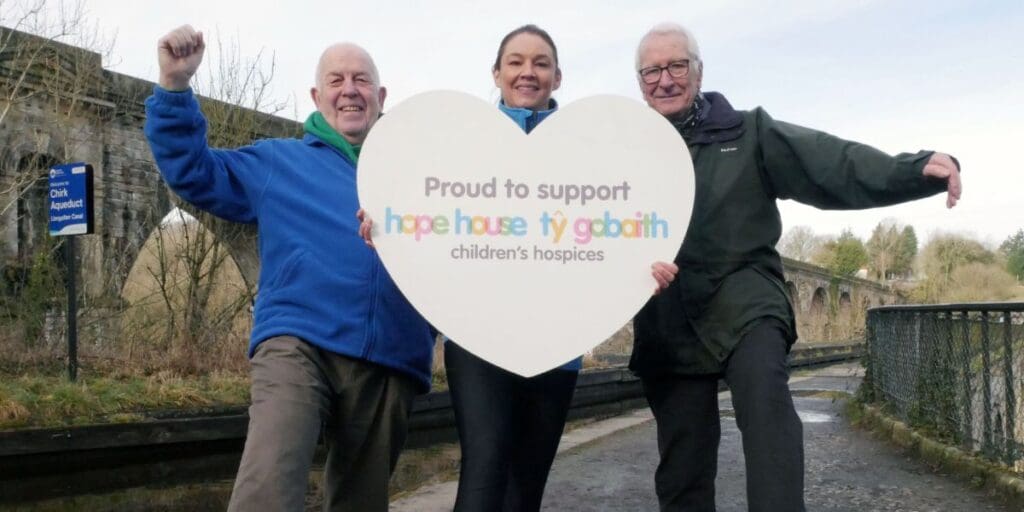 Hundreds sign up for Hope House’s Llangollen Canal Walk