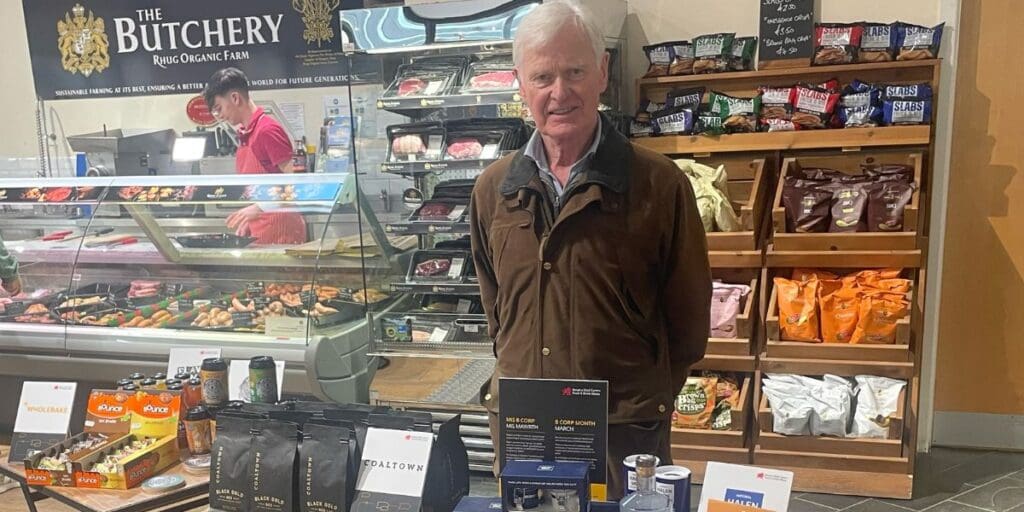 Rhug Estate hosts in-store celebrations for B Corp month