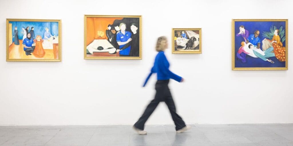 Classic artworks depicting death reimagined by Marie Curie