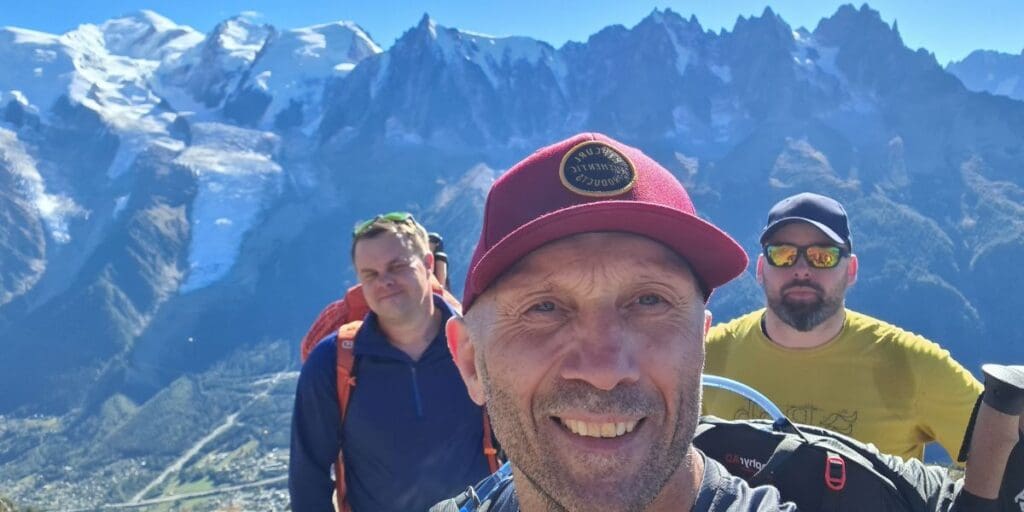 Talgarth man takes on two iconic Alps peaks in a year for Macmillan