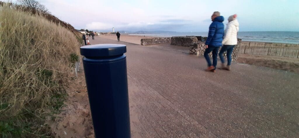Swansea coastal lighting scheme nears completion