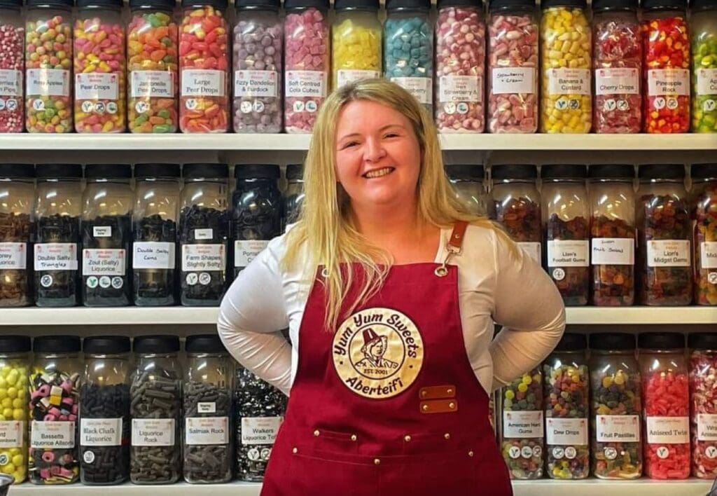 Granddaughter saves west Wales family sweet shop from extinction