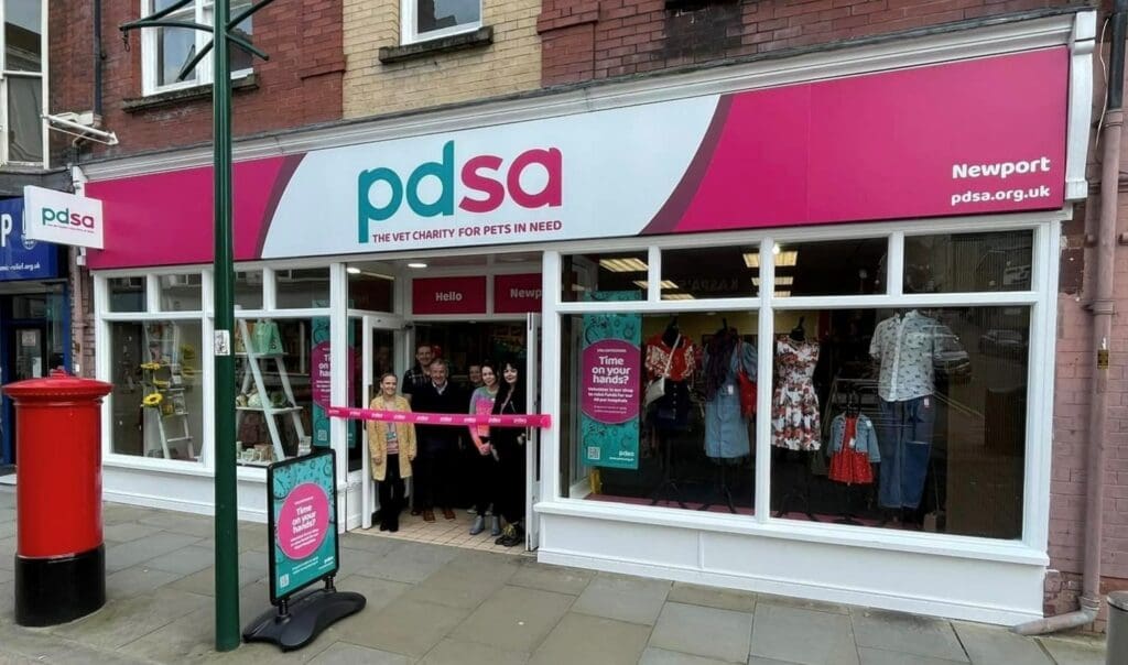 Vet charity opens new shop in Newport