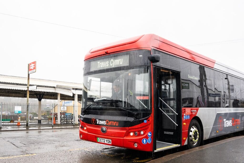 Bus passenger numbers up on Carmarthen and Aberystwyth route