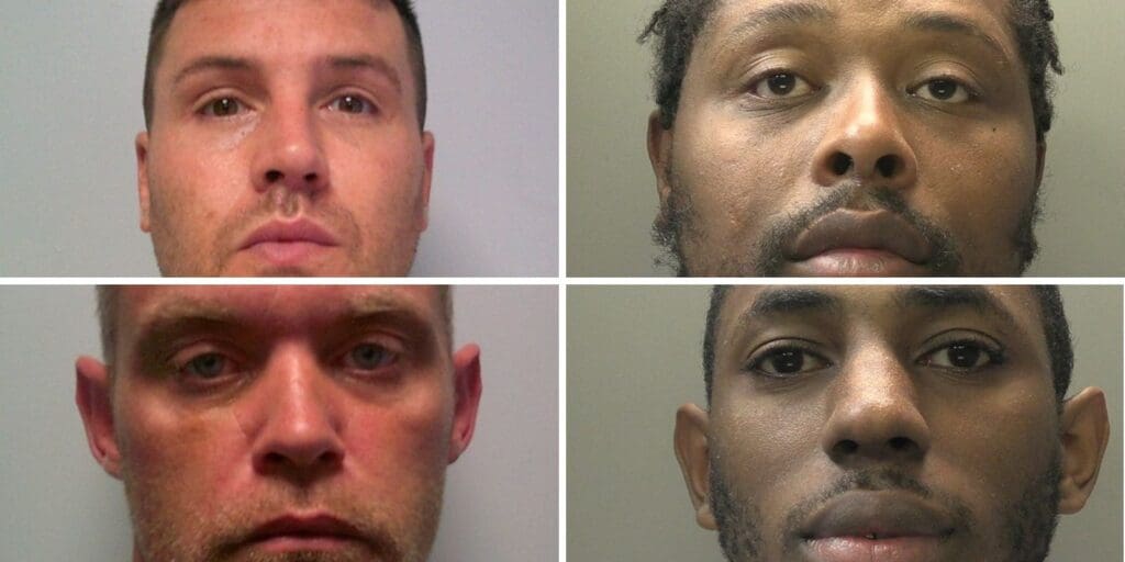Criminal gang locked up for a total of 45 years