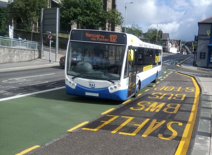 Revised bus network across Rhondda Cynon Taf