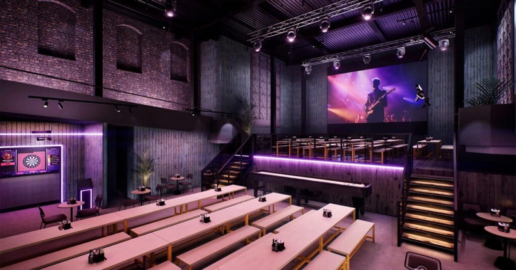 First look at iconic Swansea building set to reopen as food hall and bar