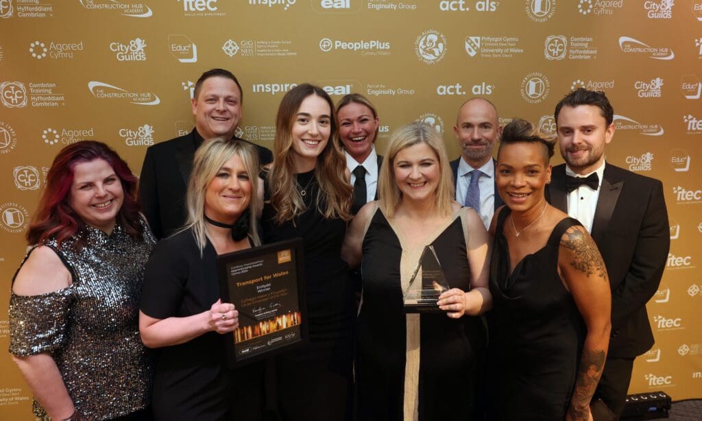 UK first TfW train driver apprenticeship helps win award