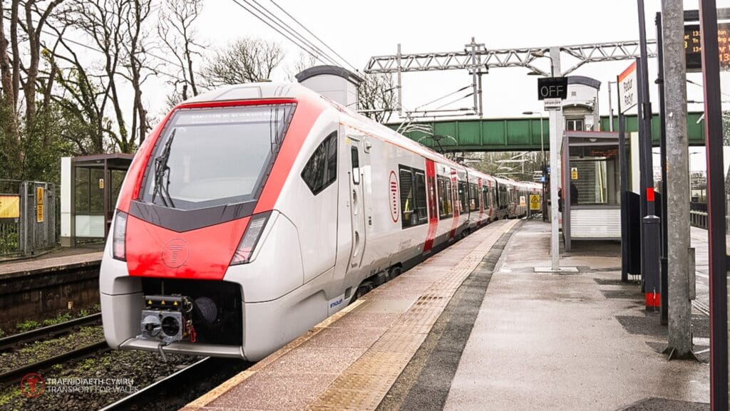First 756 electric train runs on the Core Valley Lines
