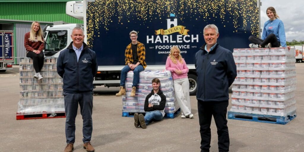 Harlech Foodservice successfully delivering ESG goals