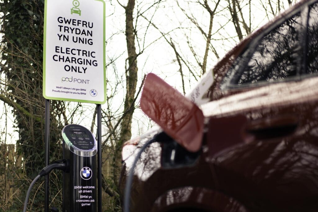 New electric vehicle charge-points live at Bannau Brycheiniog National Park