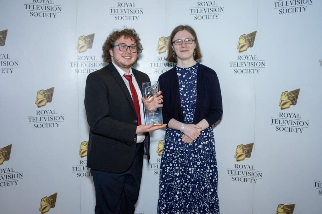 Students win prestigious awards at Royal Television Society ceremony