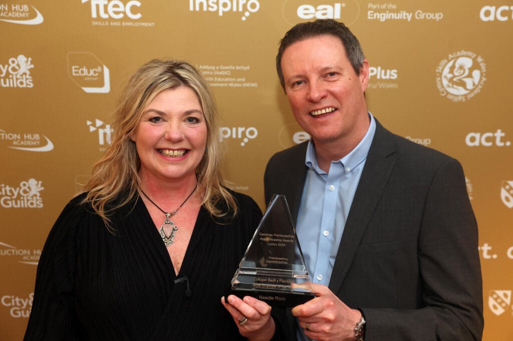 Mid Wales upholstery entrepreneur adds apprenticeship award to collection