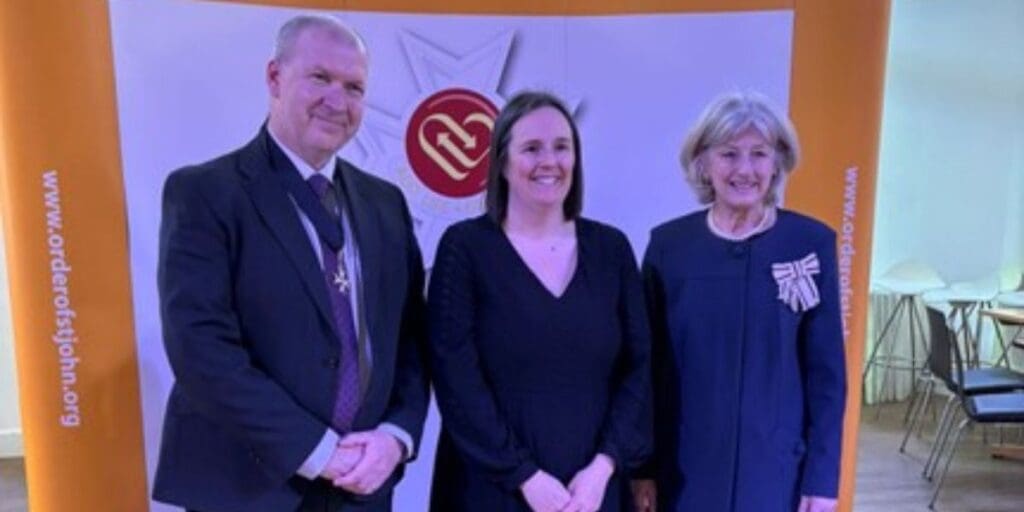 Organ donors honoured by St John Ambulance Cymru and NHS Blood and Transplant