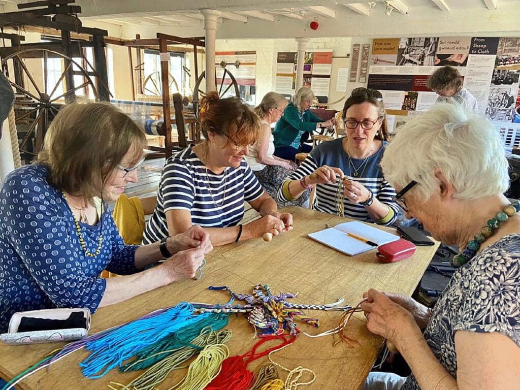 Newtown Textile Museum reopens early with Braid Society exhibition