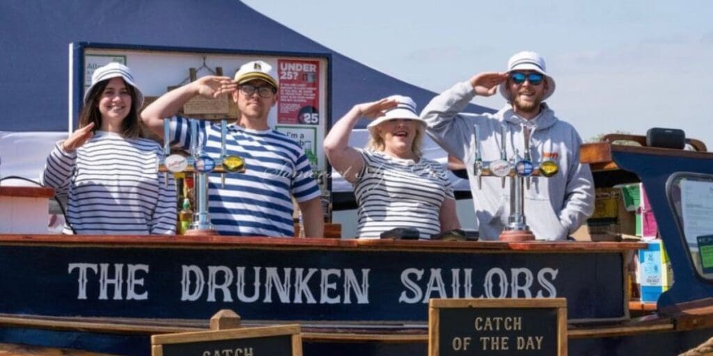 The Drunken Sailor drops anchor at the Cowbridge Food and drink Festival!