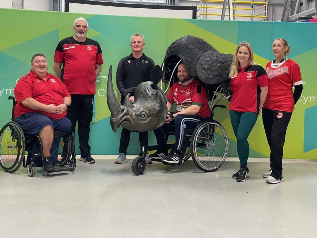 Students create first ever rhino wheelchair costume for London Marathon