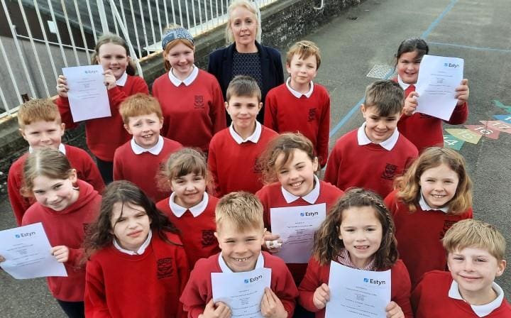 Top marks for pupils at happy and friendly school