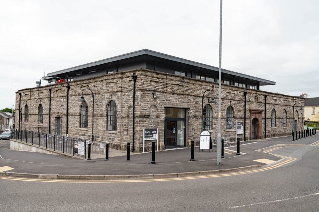 Llandeilo market hall renovated and brought back into active use