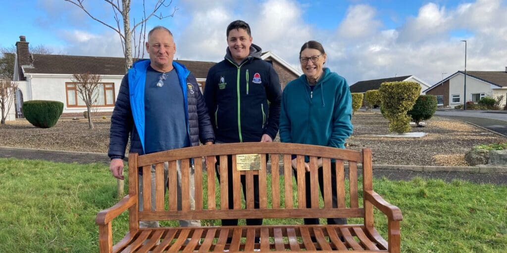 Young people from Inspire Group donate benches to Ceredigion communities