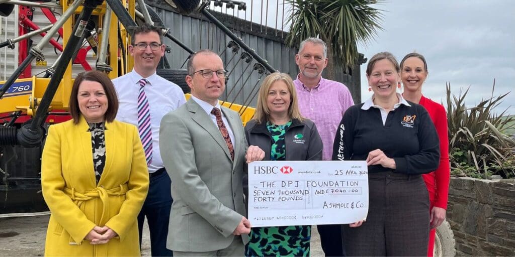 Ashmole & Co delighted to have raised over £7,000 for DPJ Foundation