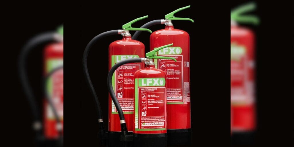CheckFire Ltd introduces innovative LFX fire extinguisher range