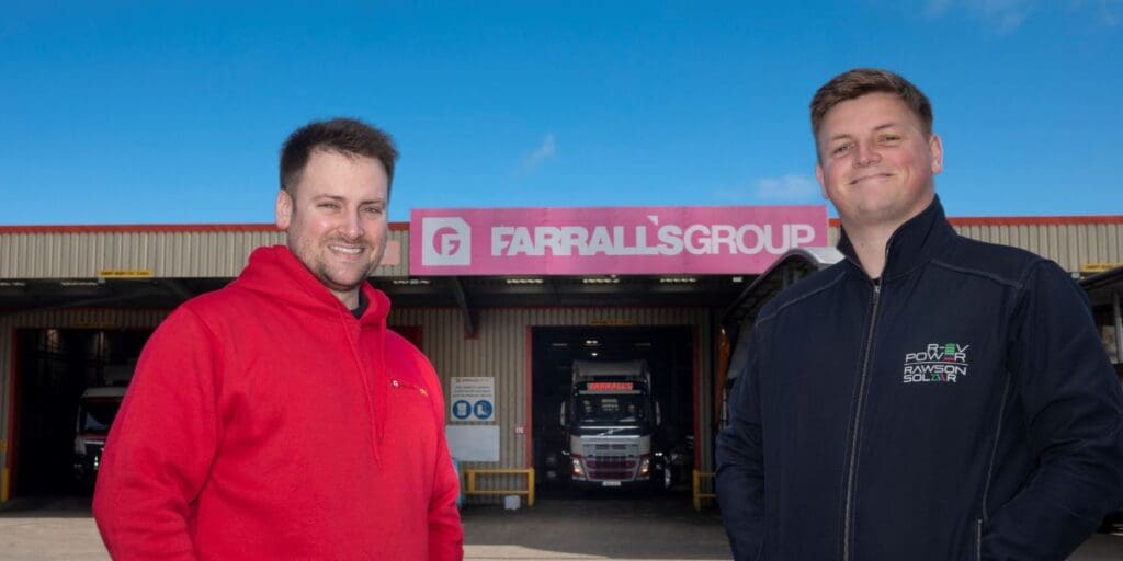 Sun shines on leading haulier on a mission to cut its carbon footprint