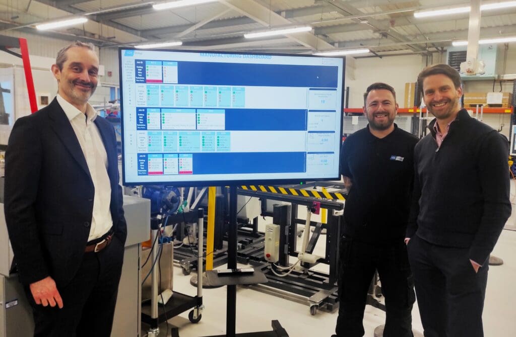 Education partnership creates pioneering ‘data dashboard’ for Welsh engineering firm