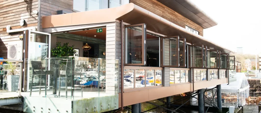 The Deck at Penarth Marina reopens its floating Jetty Bar
