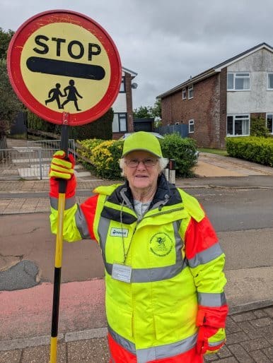 Lollipop Lady celebrates an incredible 50 years of dedicated service