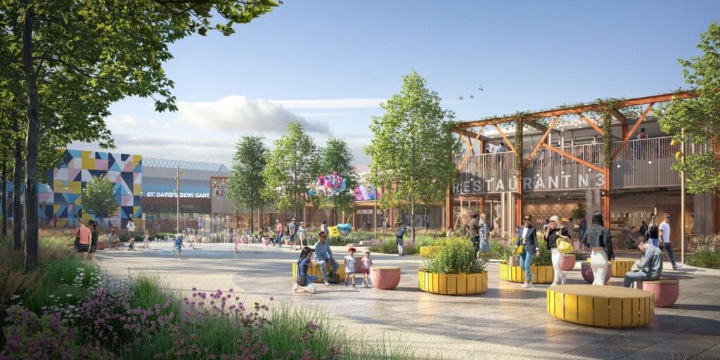 Planning approved for £17m city square in Cardiff