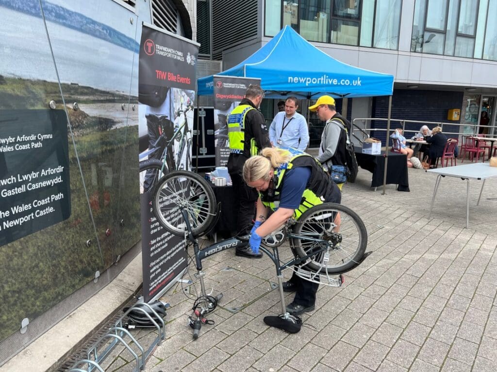 TfW to run free bike marking events across Wales and Borders this summer