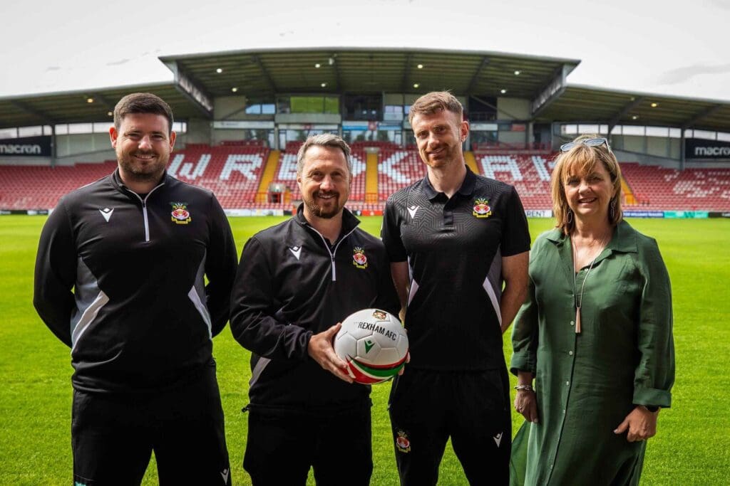 Wrexham AFC team up with National Centre for Learning Welsh