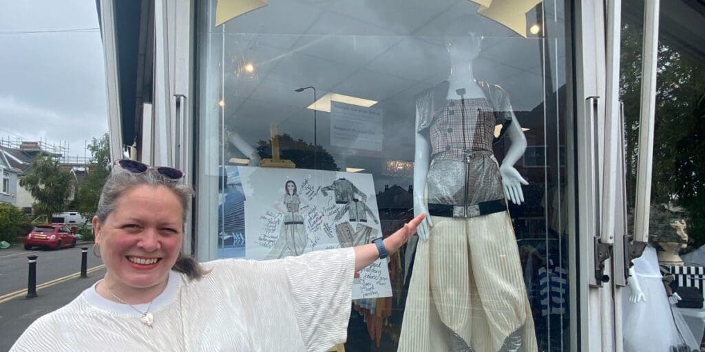 Pre-Loved Fashion Shines in Cancer Research Wales Shop Window