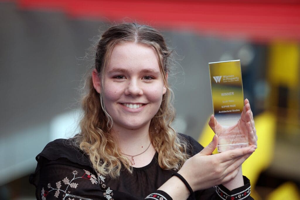 Architecture student takes top prize in Women in Property South Wales Student Awards