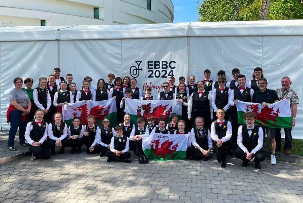 Young drummer and Welsh musicians a cymbal of success