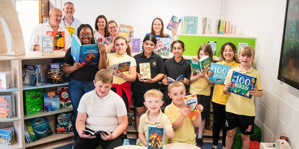 Cardiff schoolchildren benefit from transformed libraries