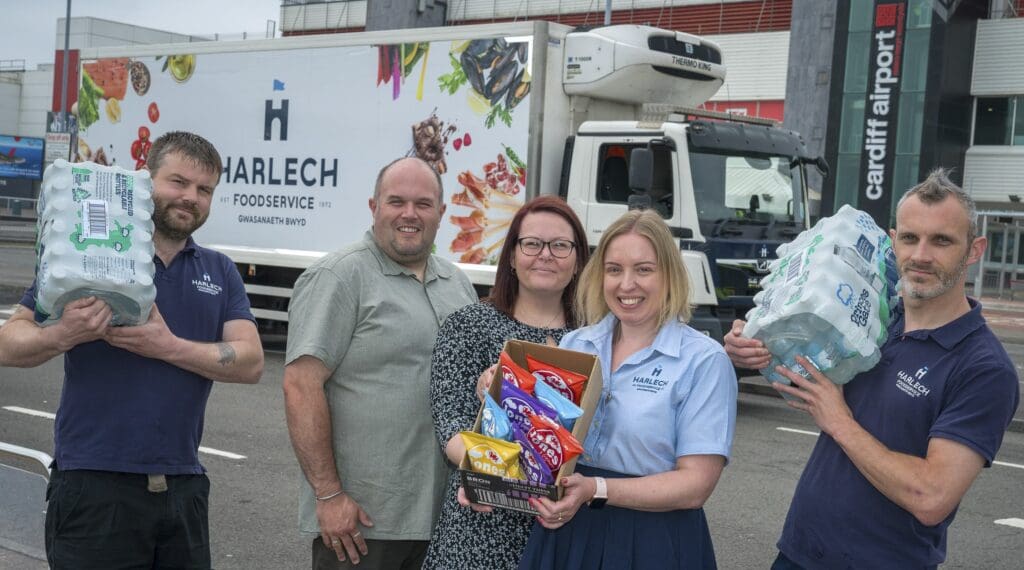 Welsh food giant gives air travellers a great taste of Wales at Cardiff Airport