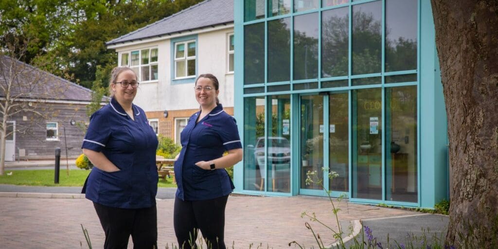 Caring Amy and Sioned qualify as nurses thanks to pioneering scheme