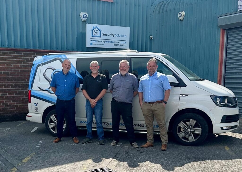 Merger secures future of west Wales security firm