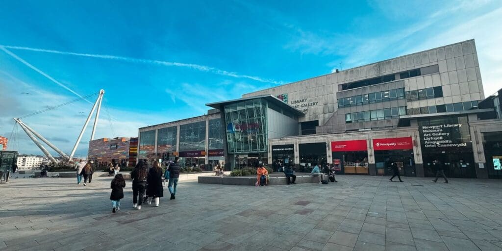 Christmas at the Kingsway Centre Newport